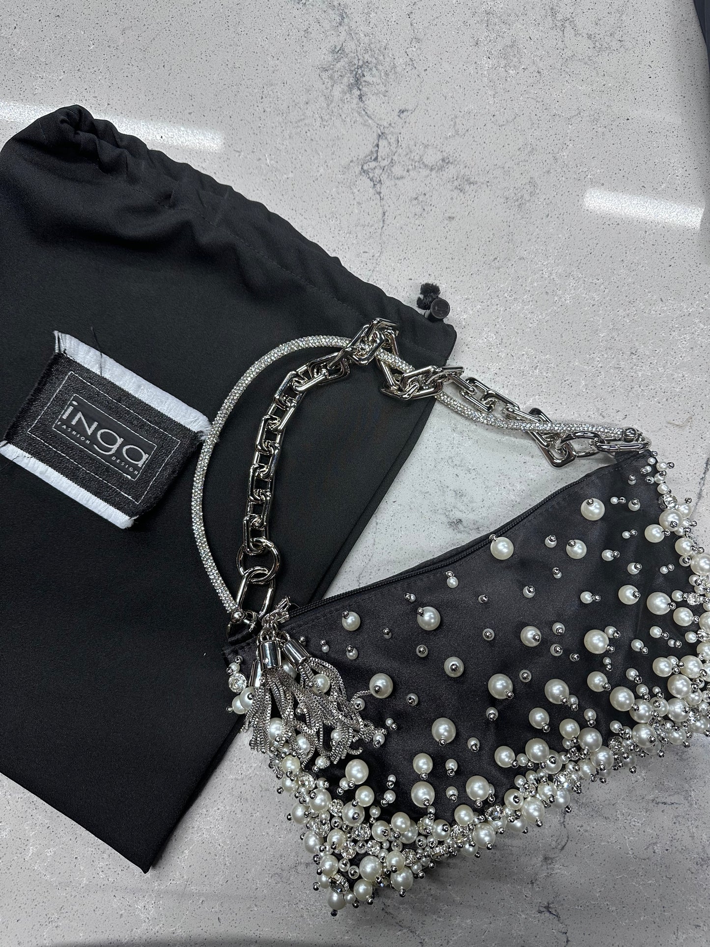 Beverly Pearl Shoulder Bag