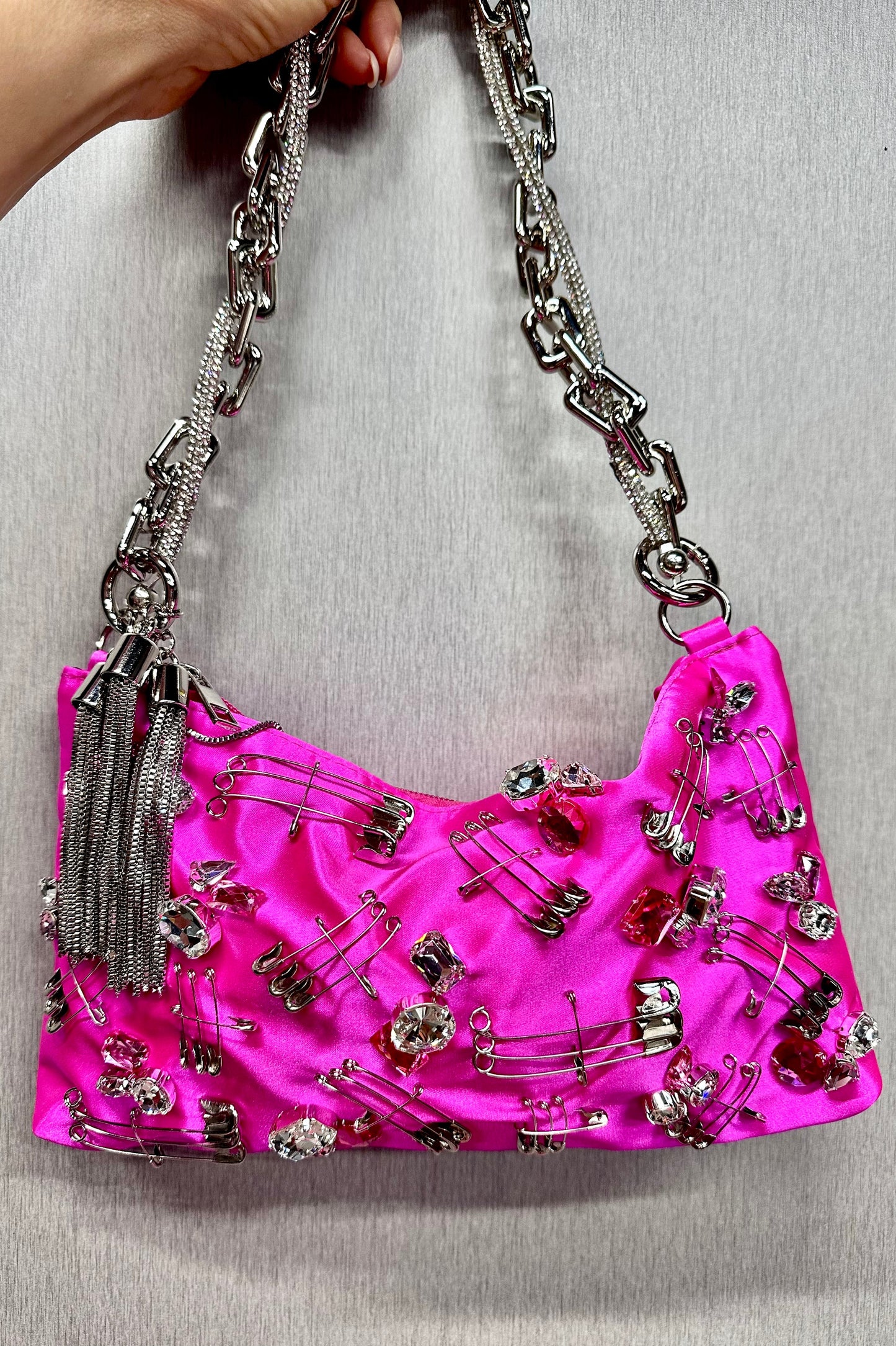 Amaya Papaya Pins Shoulder Bag
