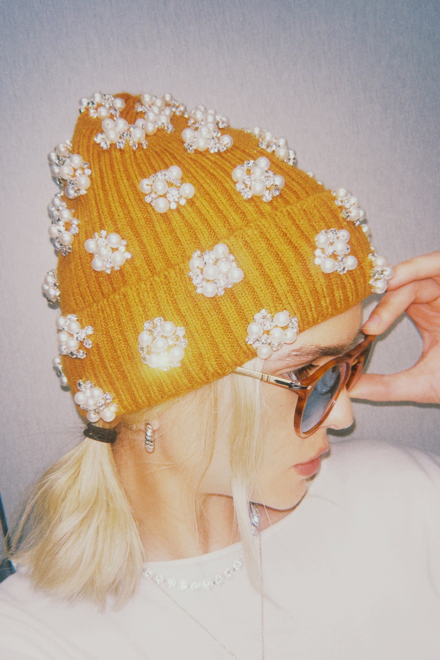 Sunset Pearl Beanie