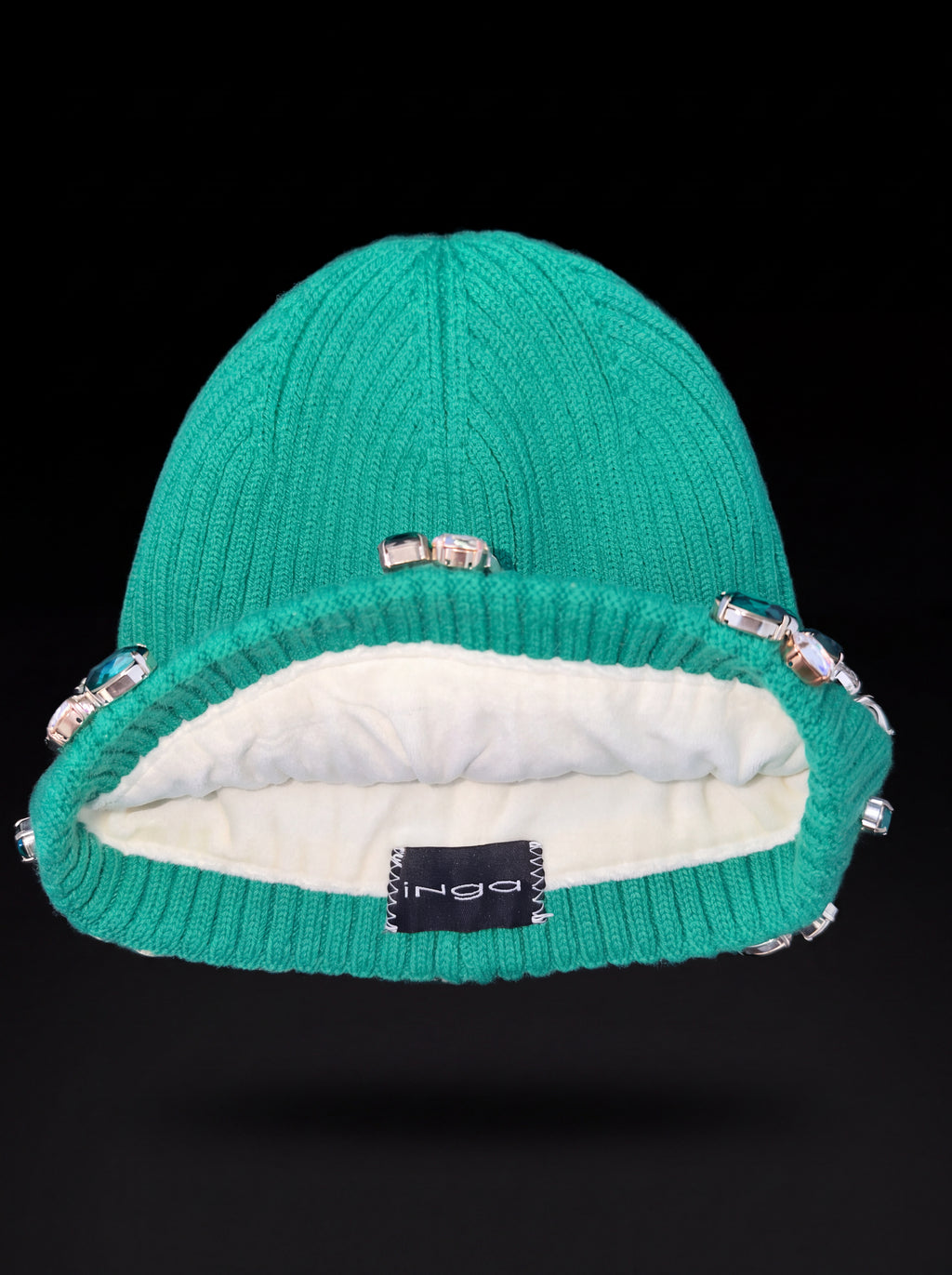 Jade Crystal Beanie