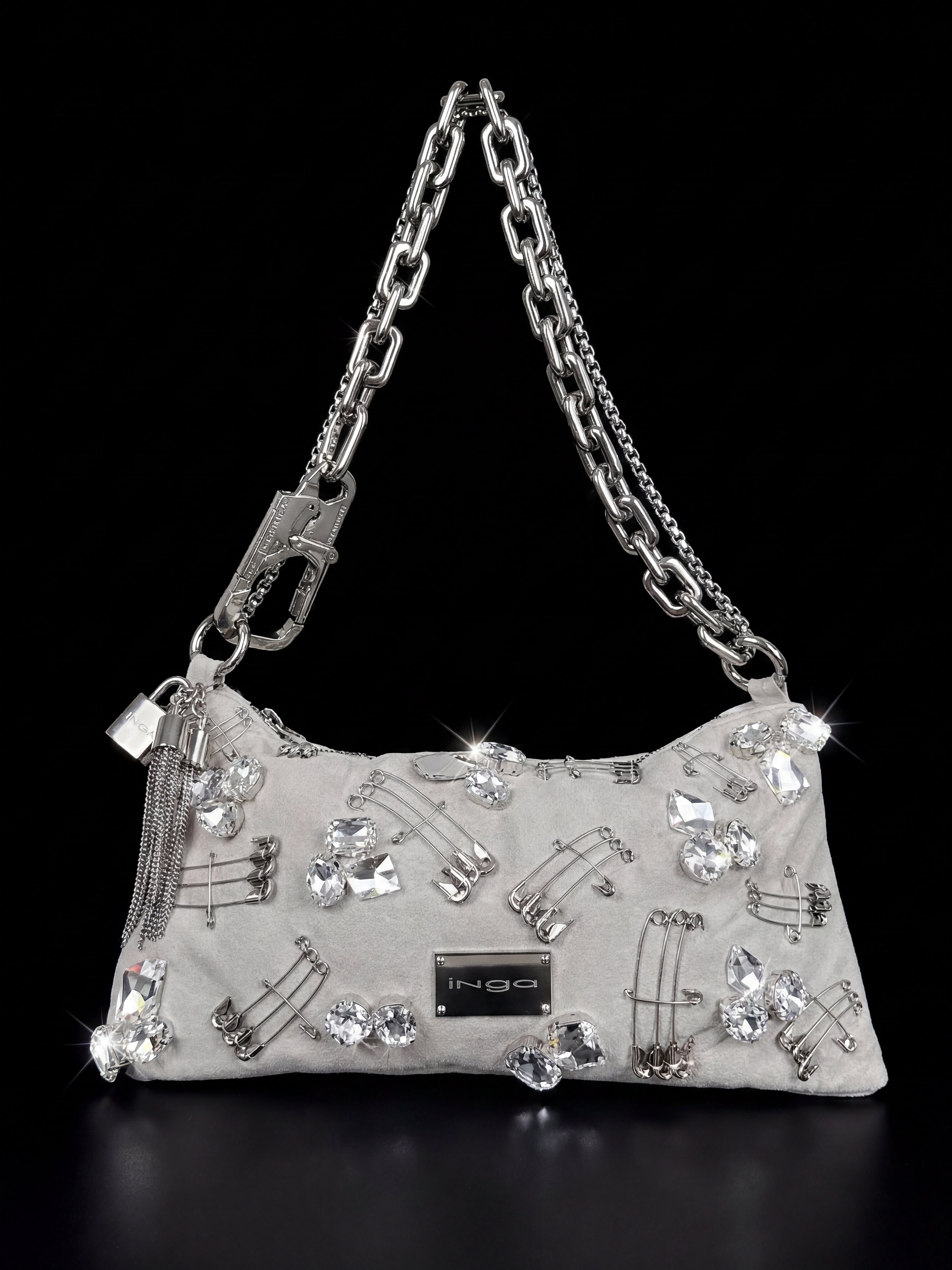 Blanc de Blancs Leather Bag