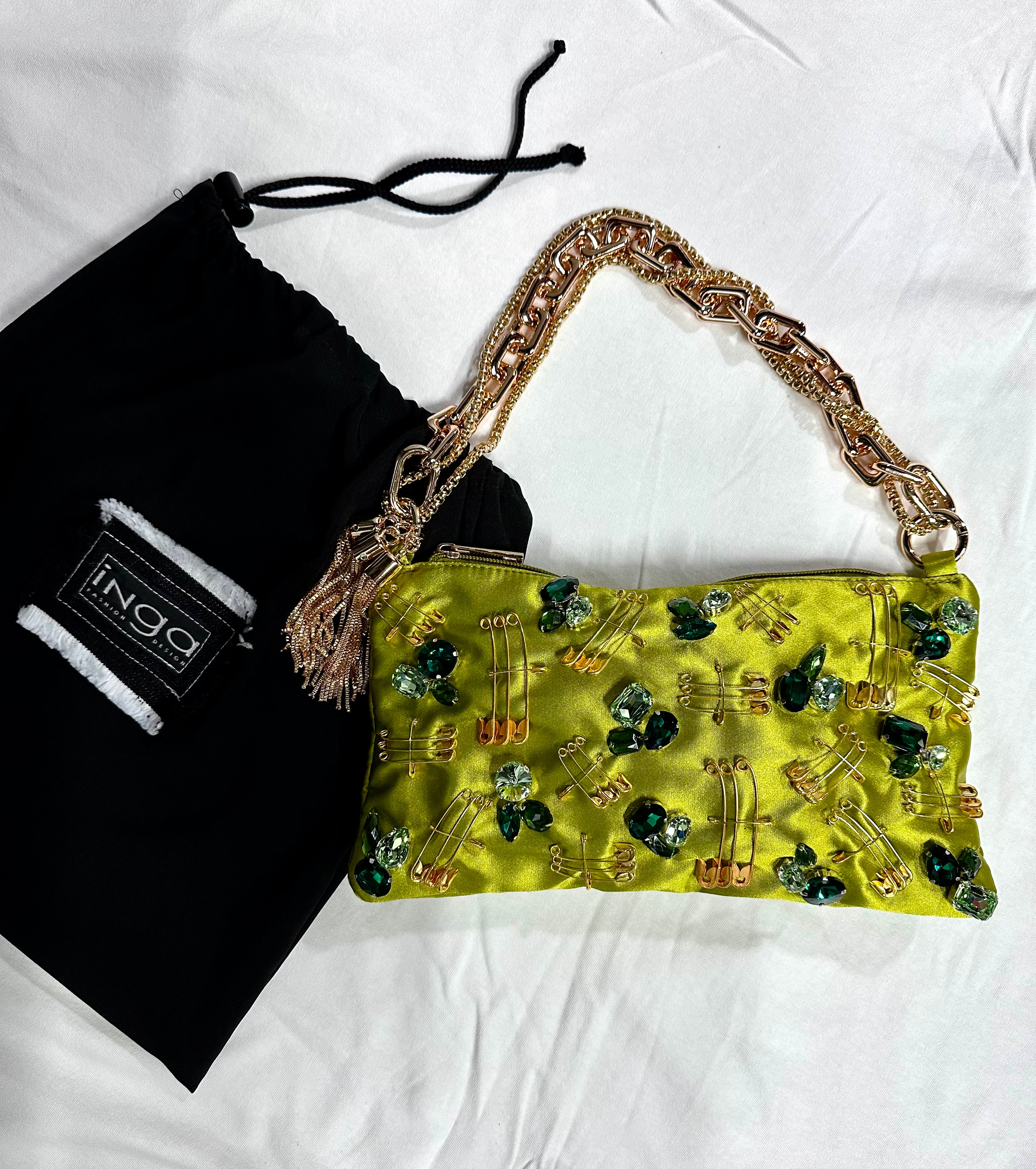 Palm Royale Pins Shoulder Bag