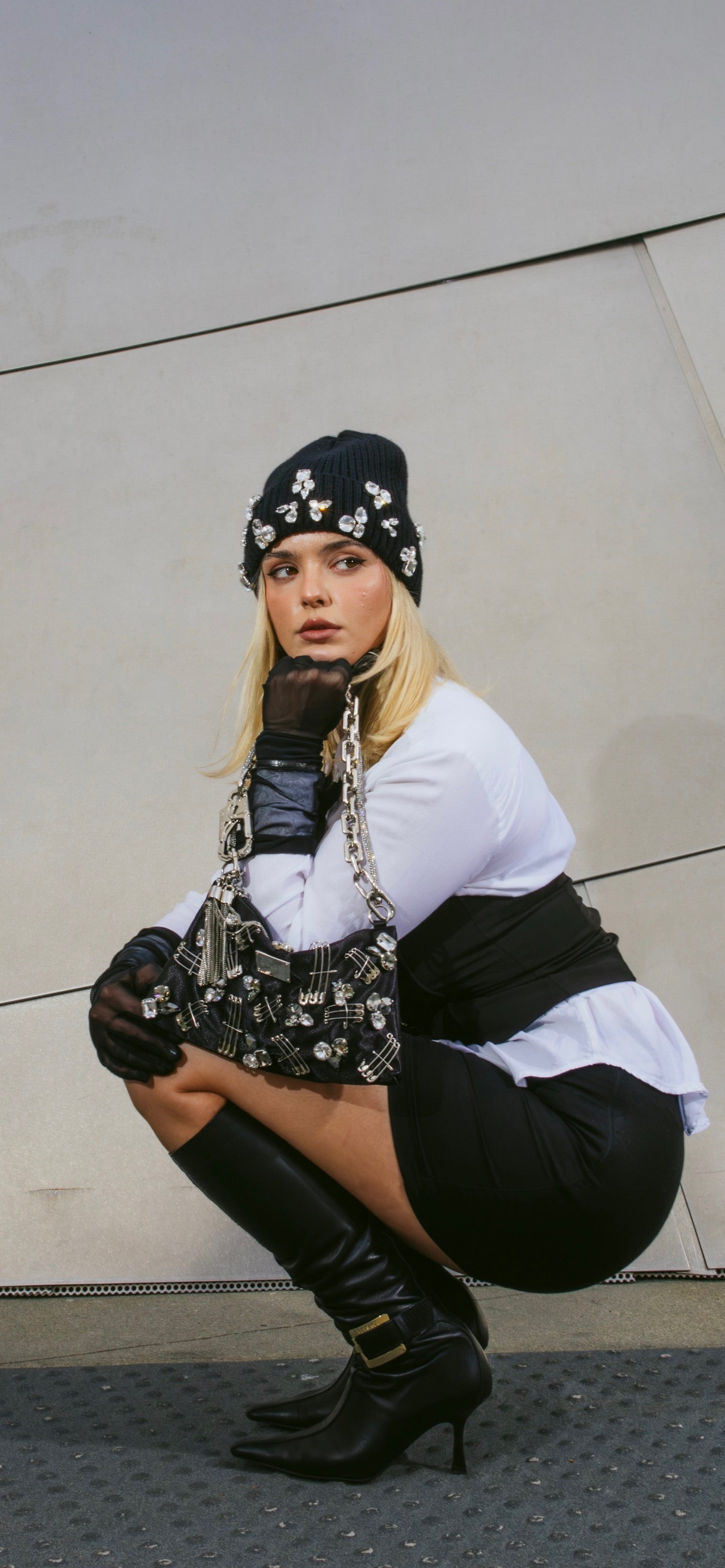 Mulholland Pins Bag Silver