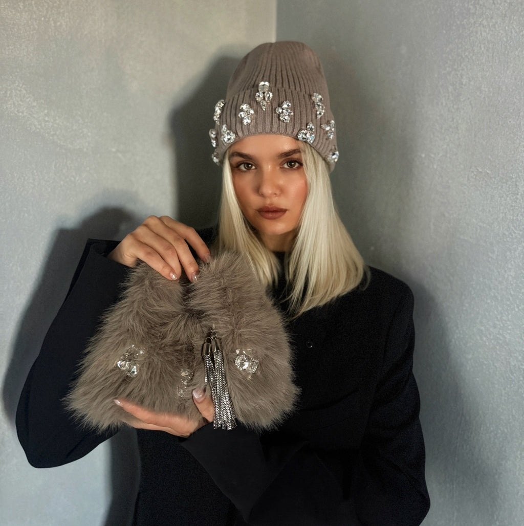 St. Moritz Faux Fur Bag