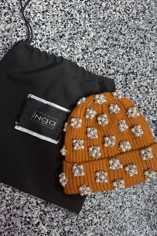 Sunset Pearl Beanie
