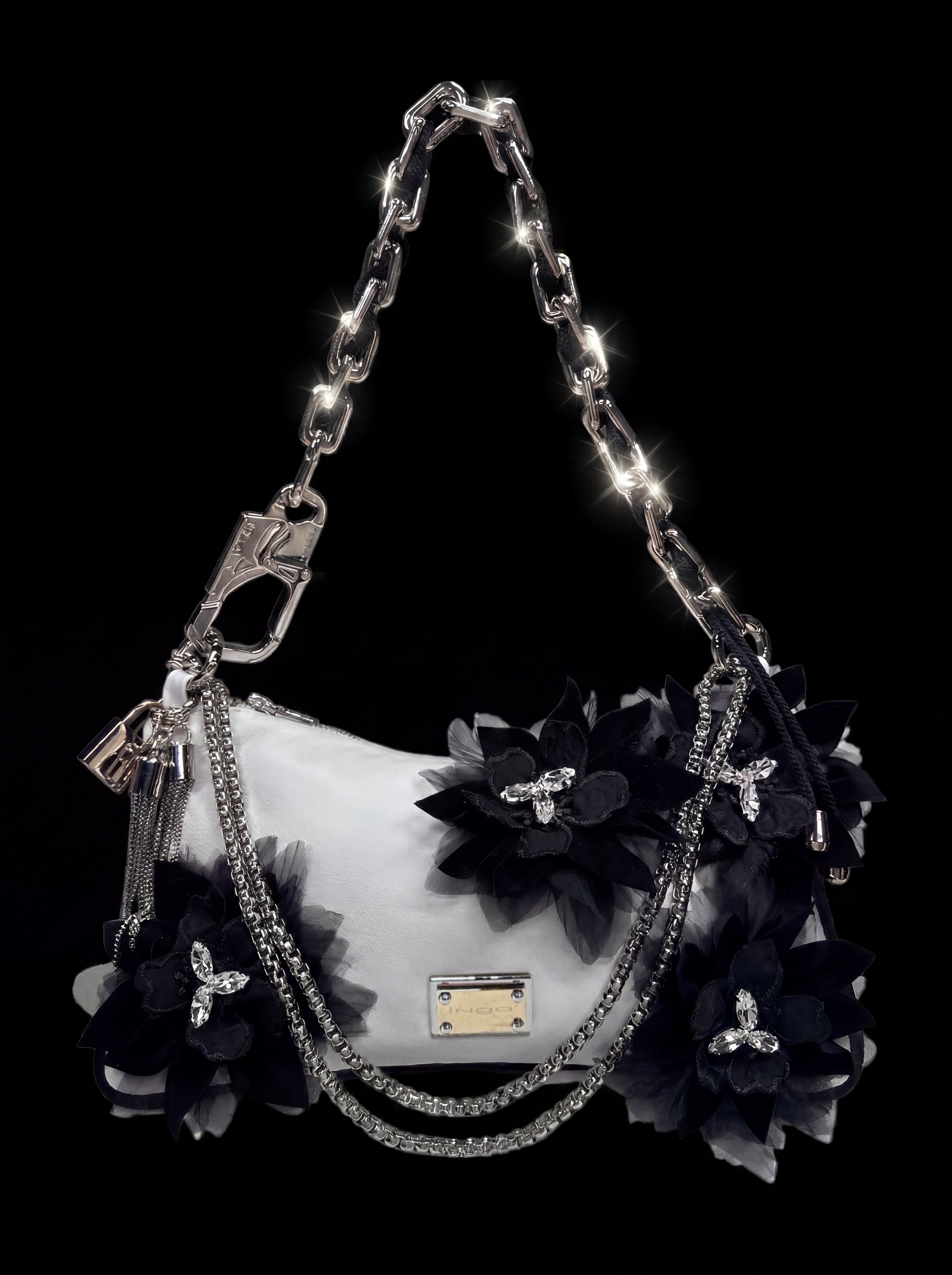 Blanc de Noir Leather Bag