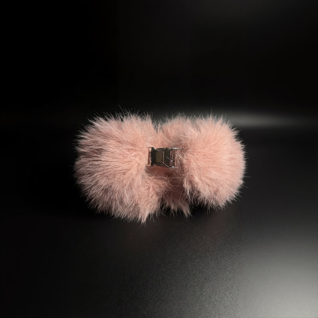 Malibu Blush Faux Fur Bag