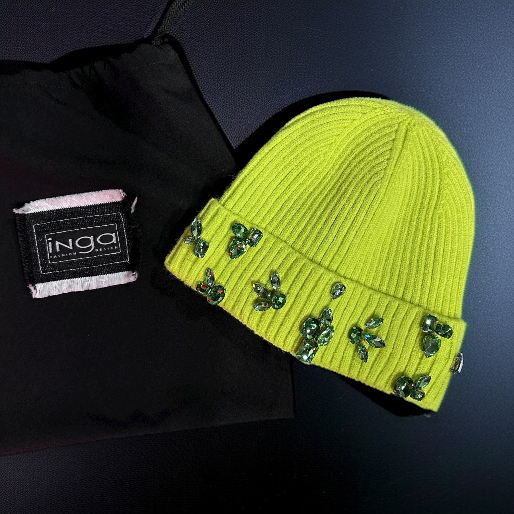 Hollywood Crystal Beanie