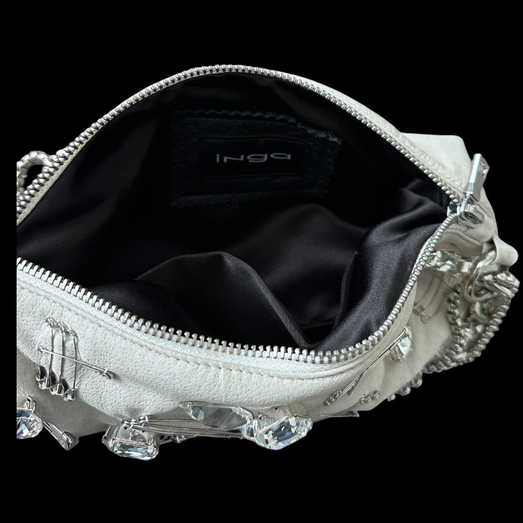 Blanc de Blancs Leather Bag