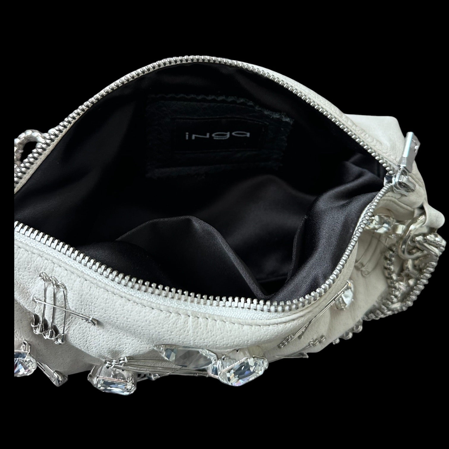 Blanc de Blancs Leather Bag