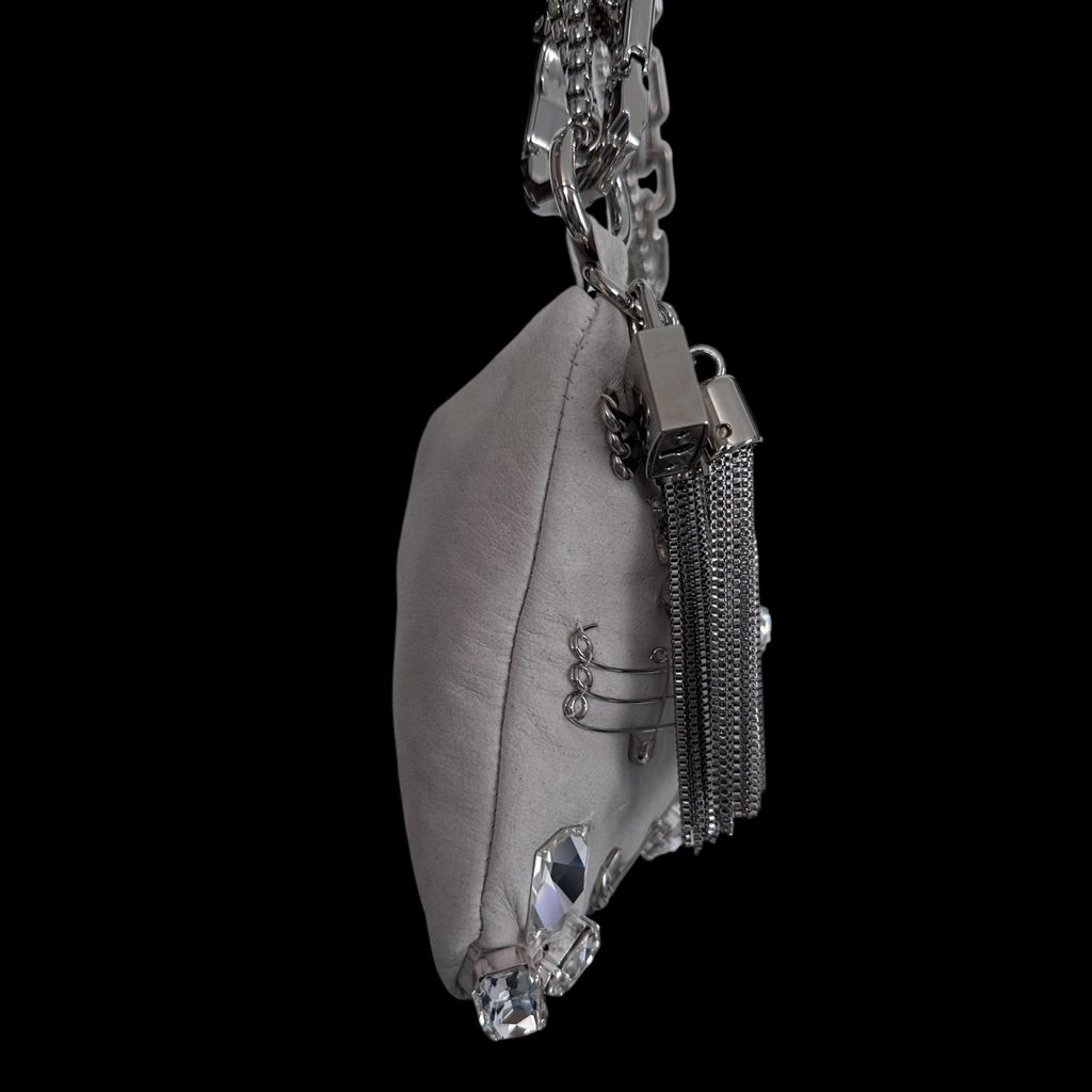 Blanc de Blancs Leather Bag