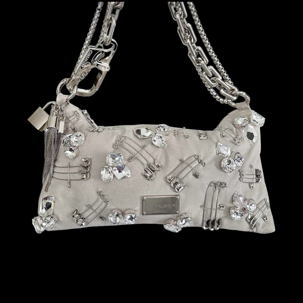 Blanc de Blancs Leather Bag