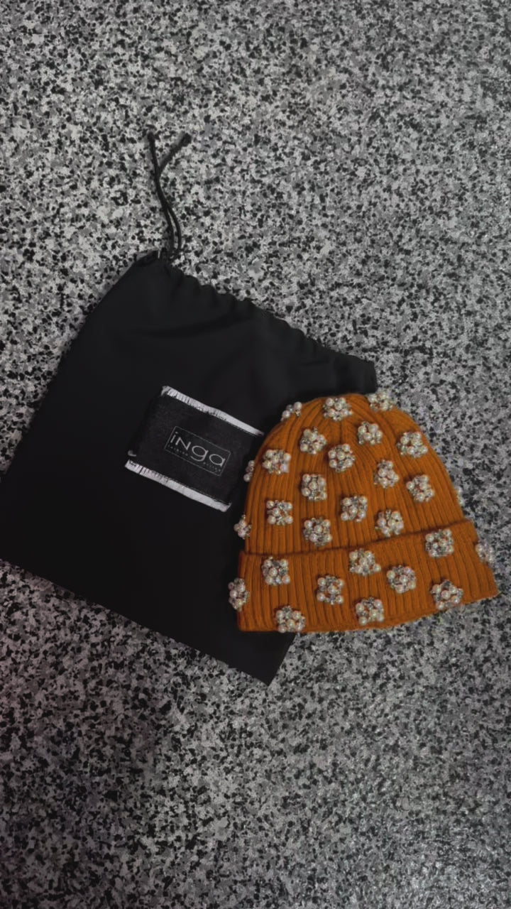 Sunset Pearl Beanie